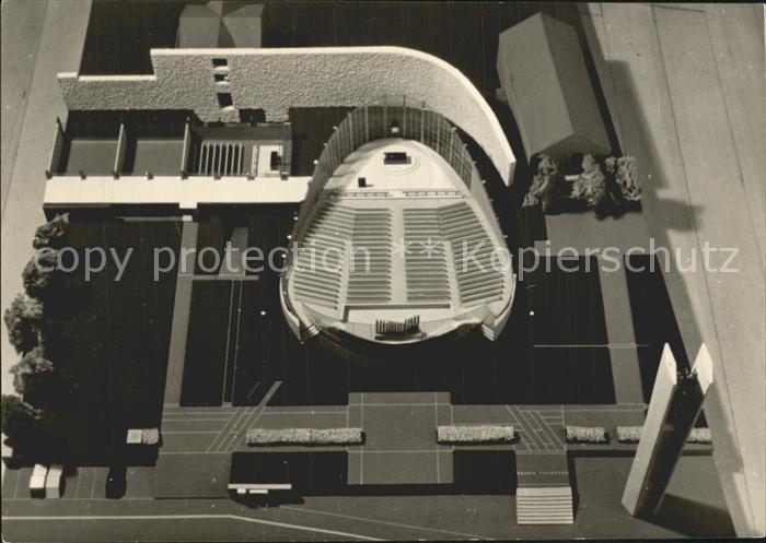 Belfort Alsace Maquette Eglise Sainte Therese EJ Ensem