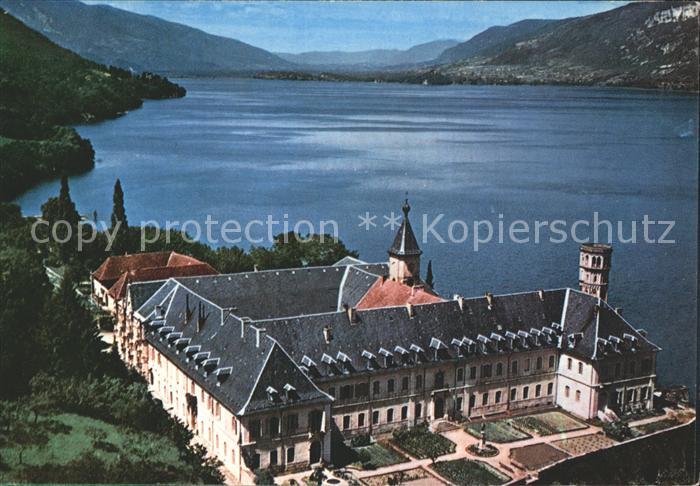 Hautecombe Abbaye d Hautecombe Vue aerienne