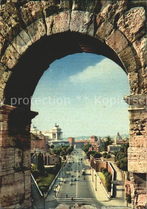 Roma Rom Impero Strasse