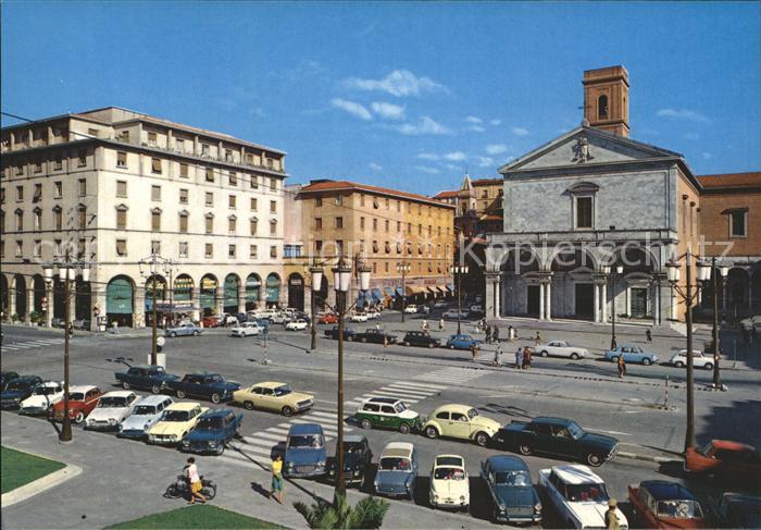 Livorno Piazza Grande e il Duomo