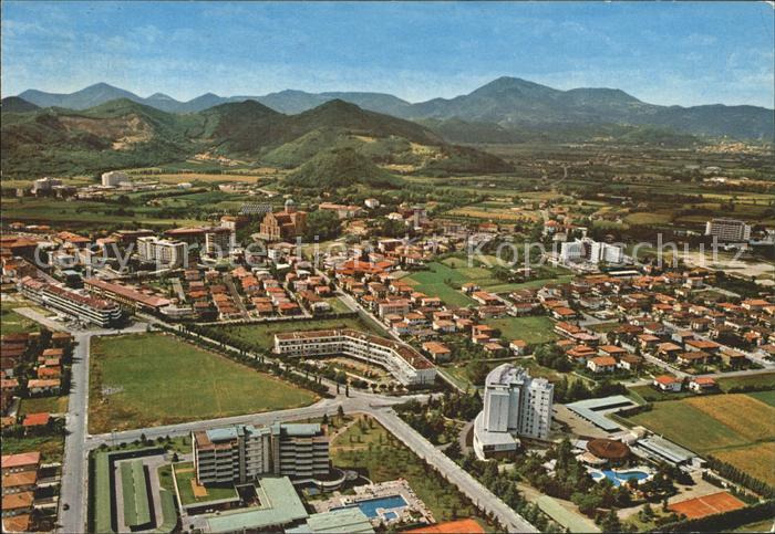 Montegrotto Terme Fliegeraufnahme Colli Euganei