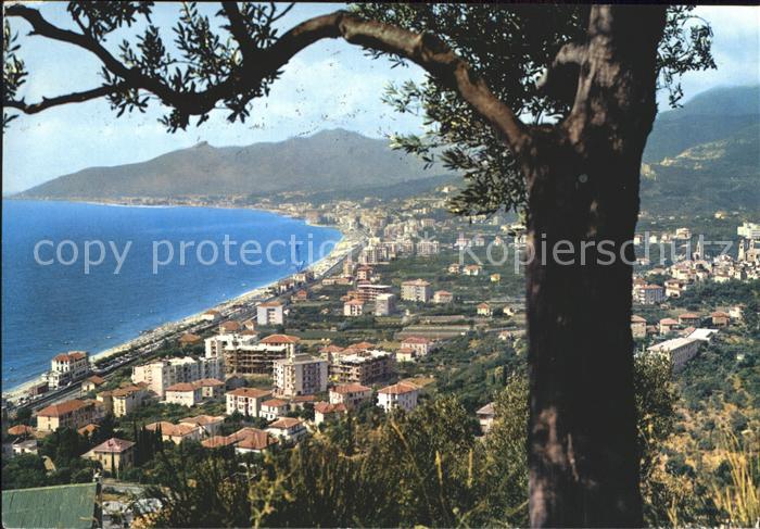 Borgio Verezzi Ansicht von Osten