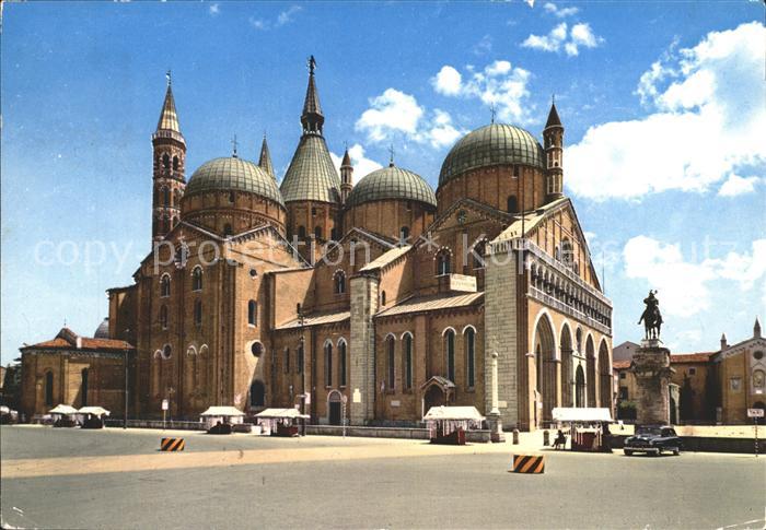 Padova Die Basilika des Heiligen Antonius Nordseite