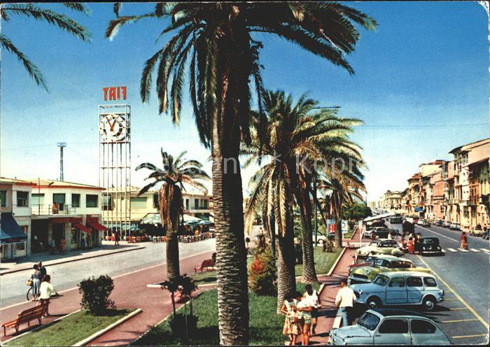 Viareggio Allee am Meer