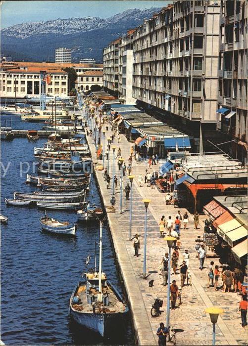 Toulon Var Hafenpromenade