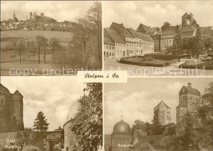 Stolpen Burgruine Markt