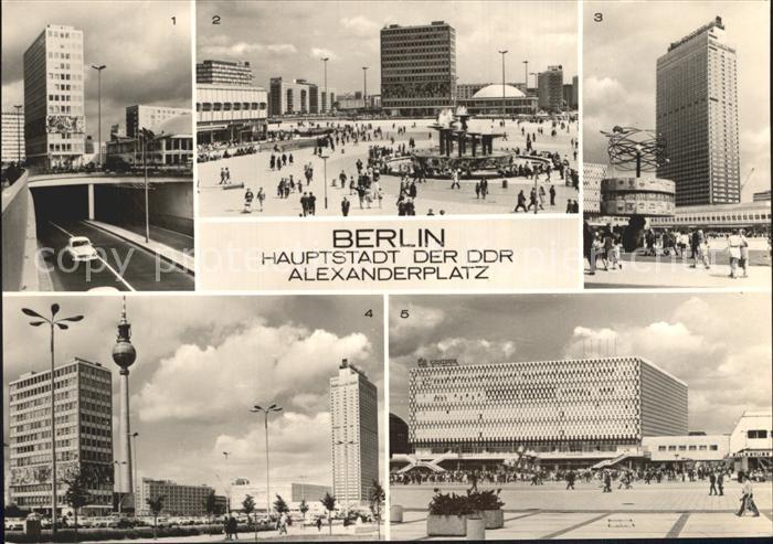 BERLIN CITY Alexanderplatz Hotel Stadt Berlin Autotunnel