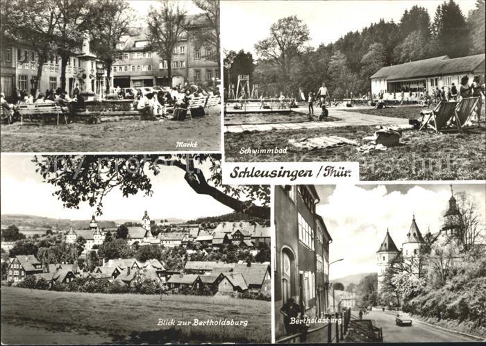Schleusingen SchwimmbadMarkt Bertholdsburg