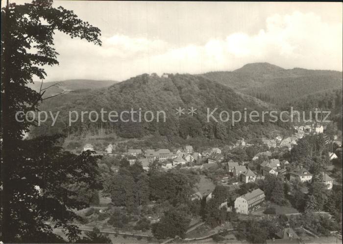 Thal Ruhla Blick vom alten Keller