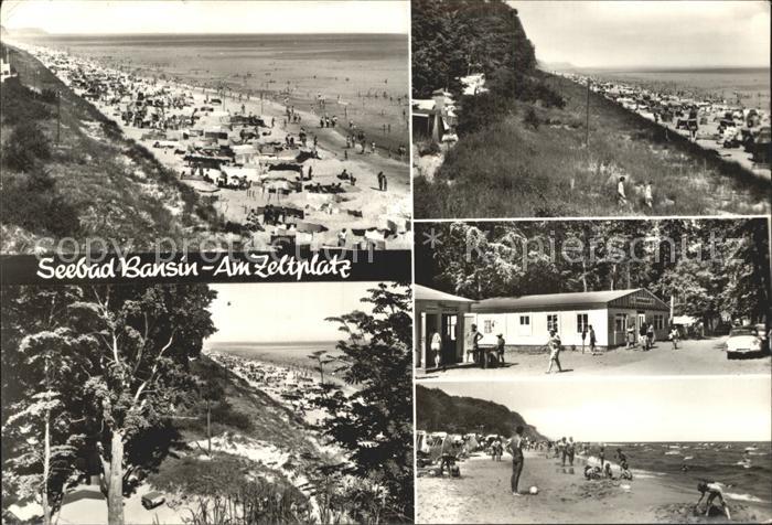 Bansin Ostseebad Zeltplatz Strand