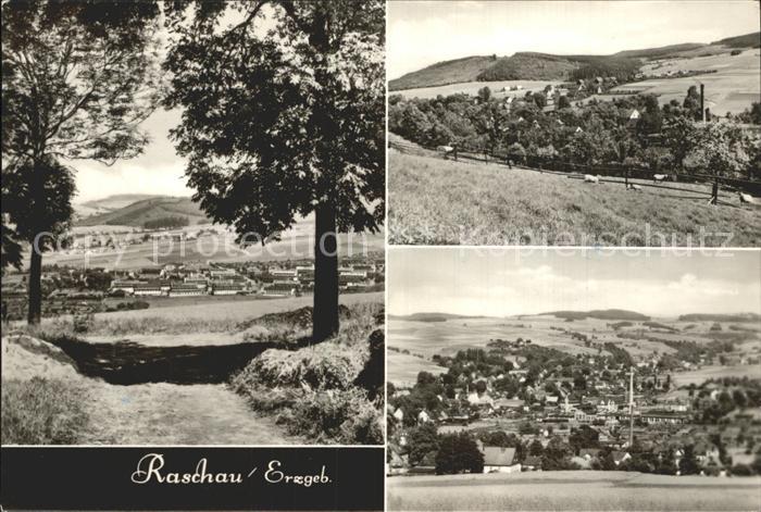 Raschau Stadtansicht