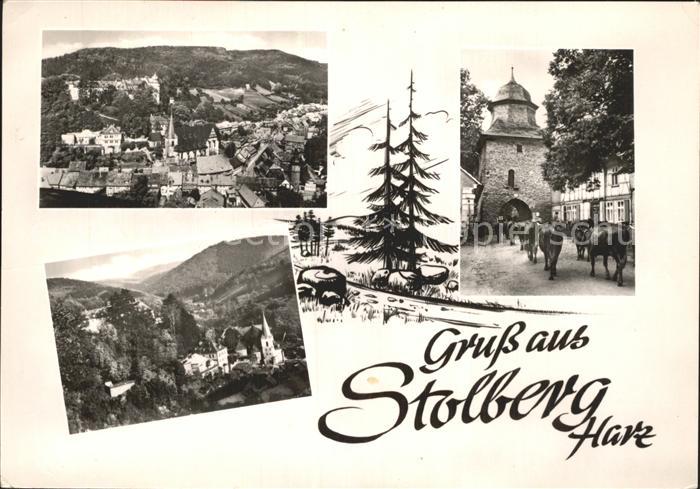 Stolberg Harz Stadtansicht