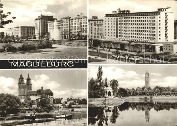 MAGDEBURG  CITY Wilhelm Pieck- Allee Dom
