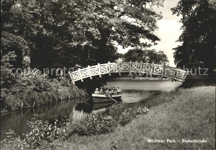 Woerlitz Park Stufenbruecke