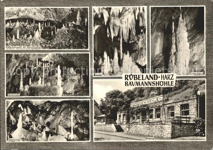 Ruebeland Harz Baumannshoehle