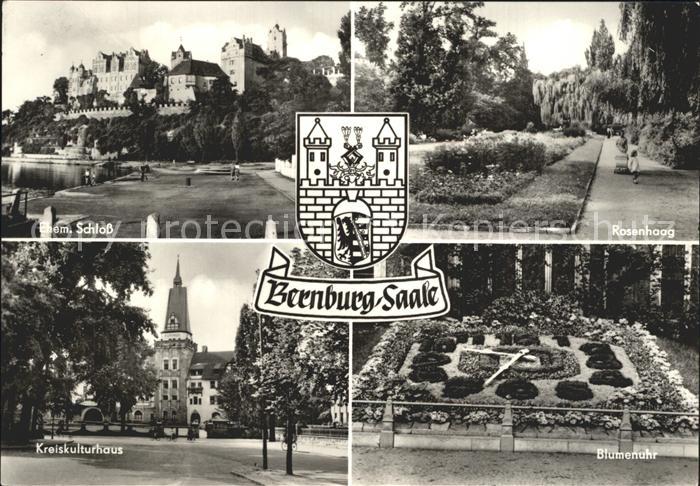 Bernburg Saale Rosenhaag Schloss Kreiskulturhaus
