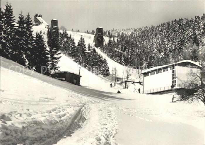 Oberwiesenthal Erzgebirge Grosse Sprungschanze