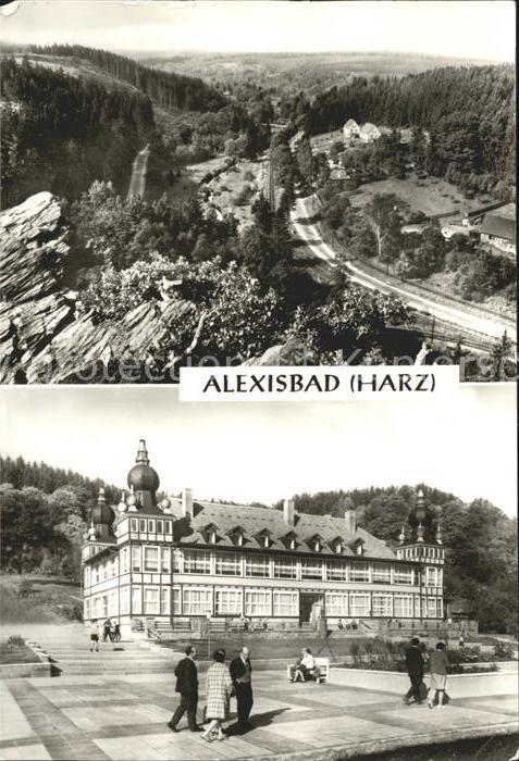 Alexisbad Harz FDGB- Ferienheim Geschwister Scholl Selketal