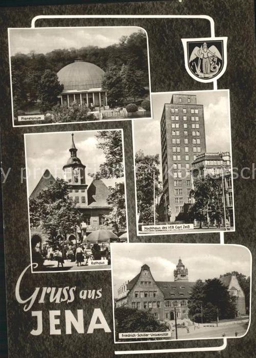 Jena Rathaus Planetarium Friedrich Schiller- Universitaet