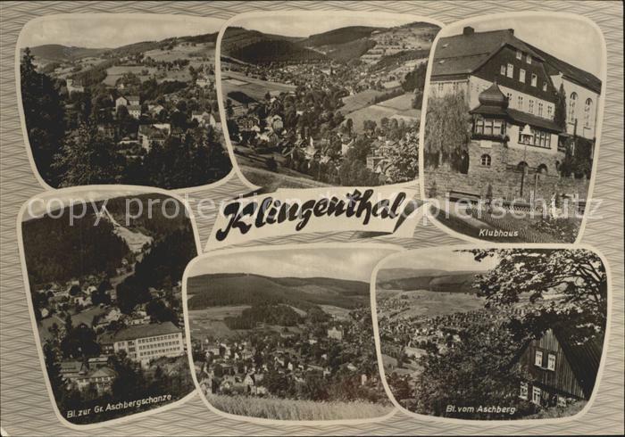 Klingenthal Vogtland Klubhaus Blick vom Aschberg