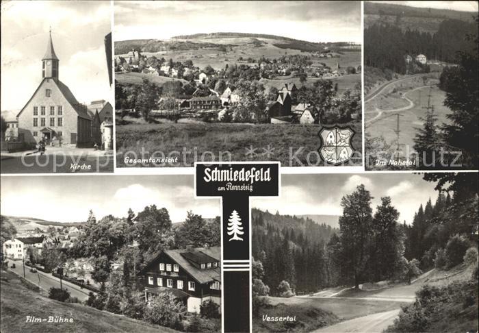 Schmiedefeld Rennsteig Kirche Film- Buehne Vessertal