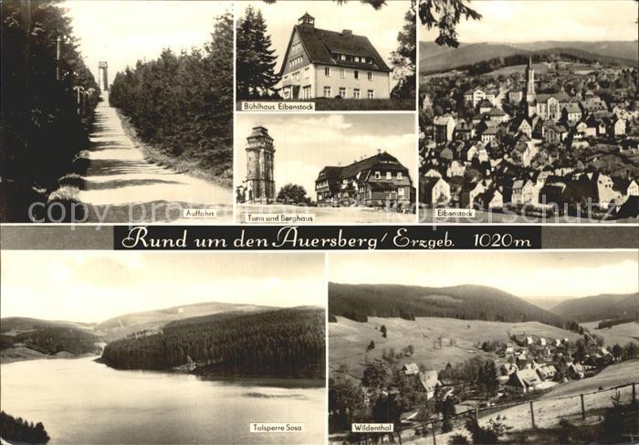 Auersberg Wildenthal Turm Berghaus Elbenstock Wildenthal