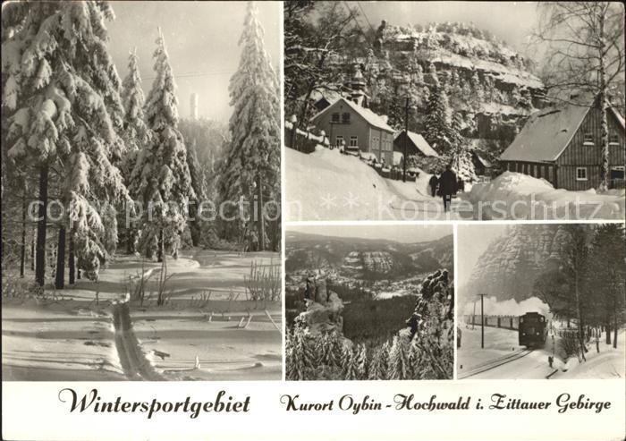 Oybin Sachsen Hochwald Felsengasse Schmalspurbahn