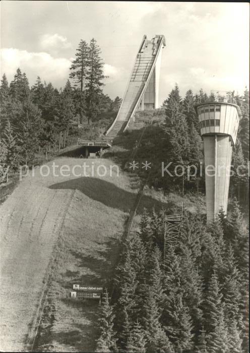 Oberhof Thueringen Sprungschanze