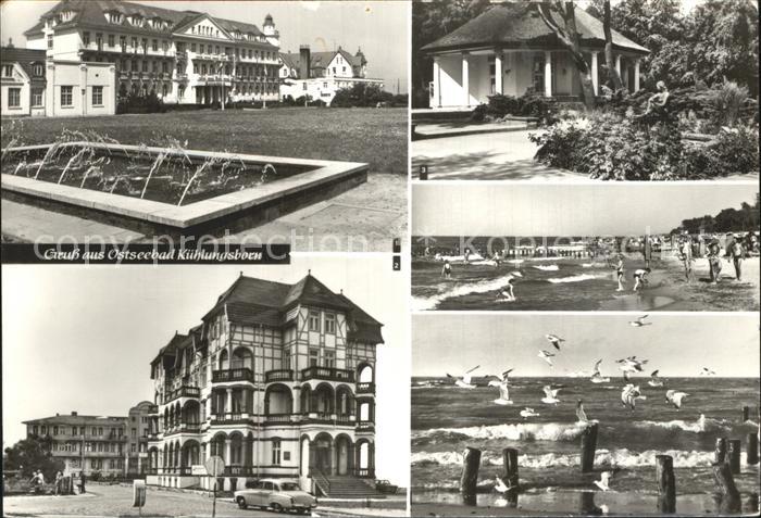 Kuehlungsborn Ostseebad FDGB- Erholungsheim Schloss am Meer Konzertgarten Ost