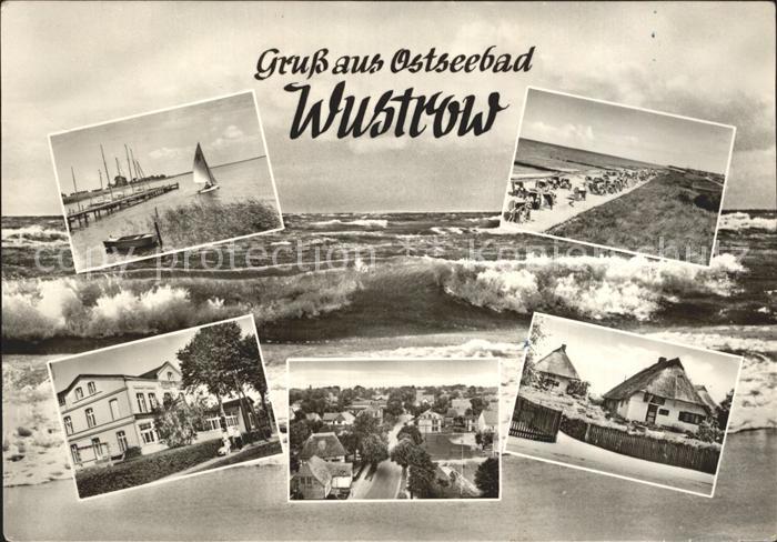 Wustrow Ostseebad Strand Stadtansicht