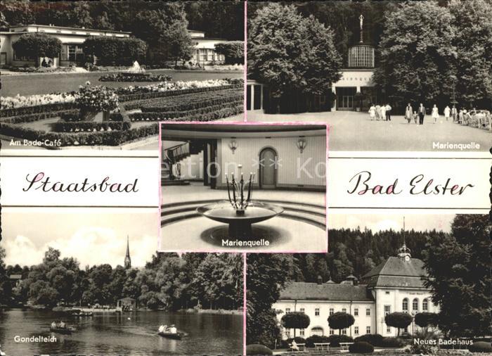 Bad Elster Marienquelle Neues Badehaus Gondelteich