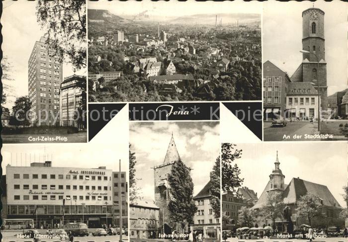 Jena Stadtkirche Johannistor Markt Rathaus