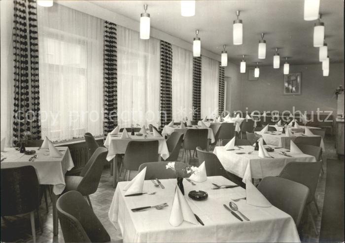 Hartha Tharandt Ferienheim Waldschaenke Speisesaal