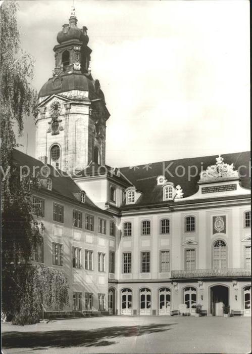 Rudolstadt Heidecksburg Schlosshof mit Westfassade