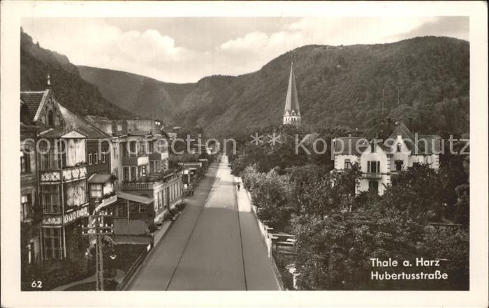 Thale Harz Hubertusstrasse