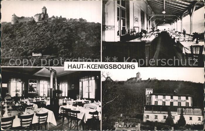 Haut-Koenigsbourg Hohkoenigsburg Hotel Schloss