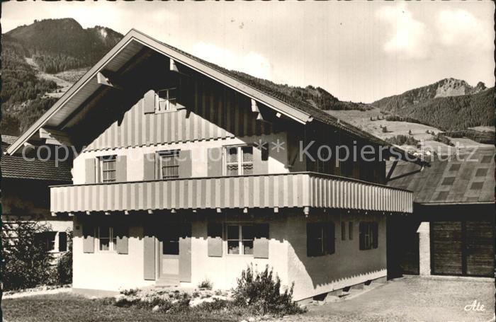 Nesselwang Allgaeu Bayern Haus Wiesengrund