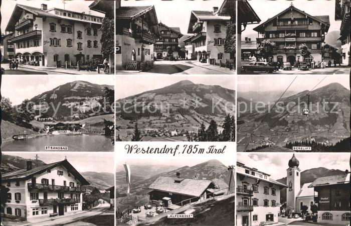 Westendorf Tirol Strandbad Alpenrose Berglift