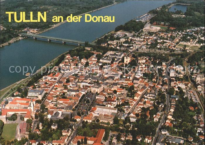 Tulln Donau Fliegeraufnahme