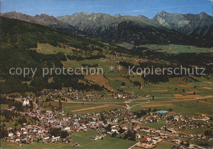 Mauterndorf Fliegeraufnahme Niedere Tauern