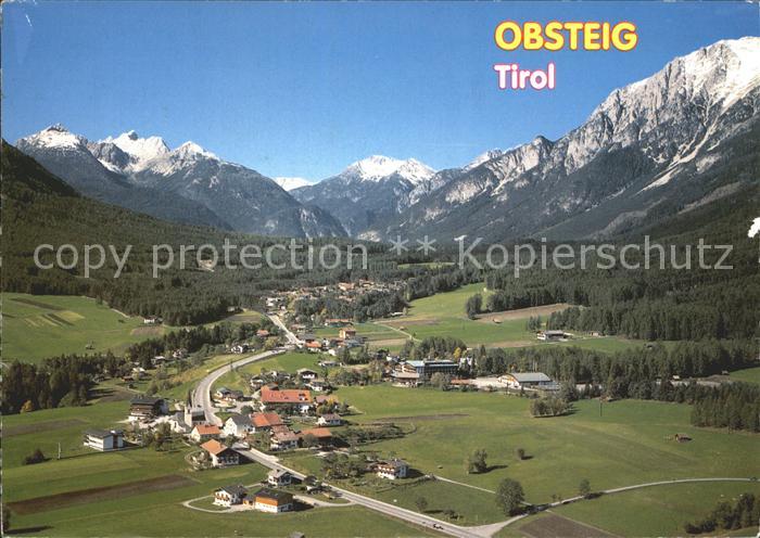 Obsteig Tirol Fliegeraufnahme