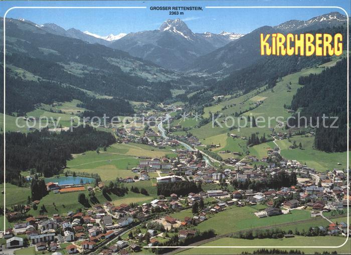 Kirchberg Tirol Fliegeraufnahme Grosser Rettenstein