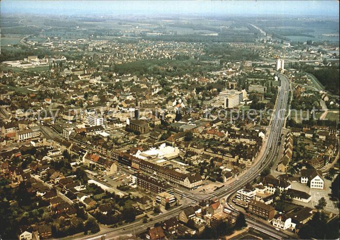 Datteln Fliegeraufnahme STadtmitte