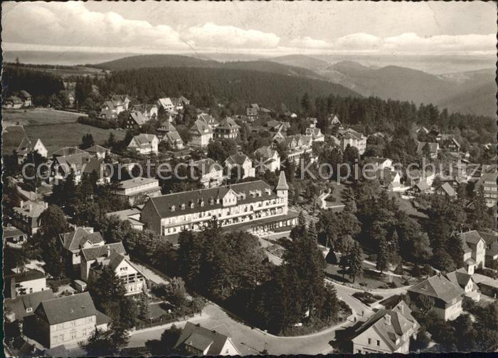 Hahnenklee-Bockswiese Harz Fliegeraufnahme
