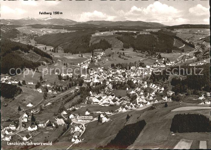 Lenzkirch Hochschwarzwald BW Fliegeraufnahme Feldberg