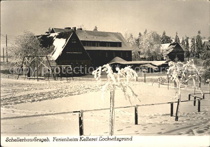 Schellerhau Ferienheim Kelterei Lockwitzgrund