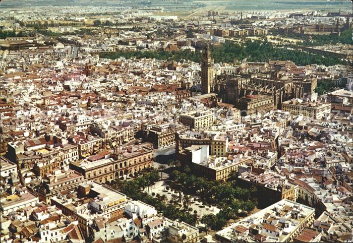 Sevilla Andalucia Fliegeraufnahme