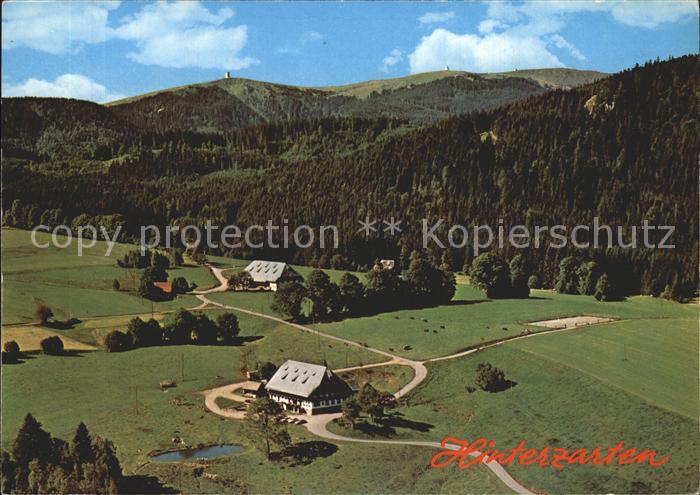 Hinterzarten Breisgau-Hochschwarzwald BW Fliegeraufnahme