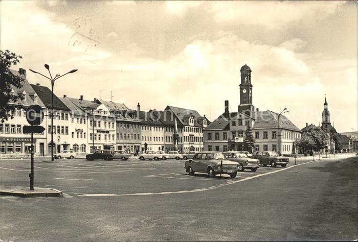 Rochlitz Sachsen Markt Rathaus