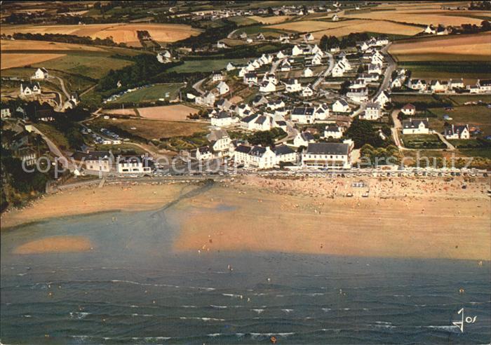 Saint-Nic Pentrez Fliegeraufnahme Plage